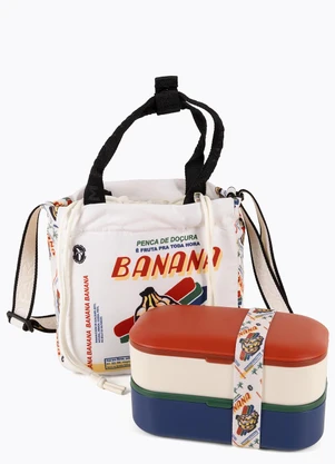 Farm Etc - Lancheira Ziriguidum Banana da Feira Off White - FARM ETC