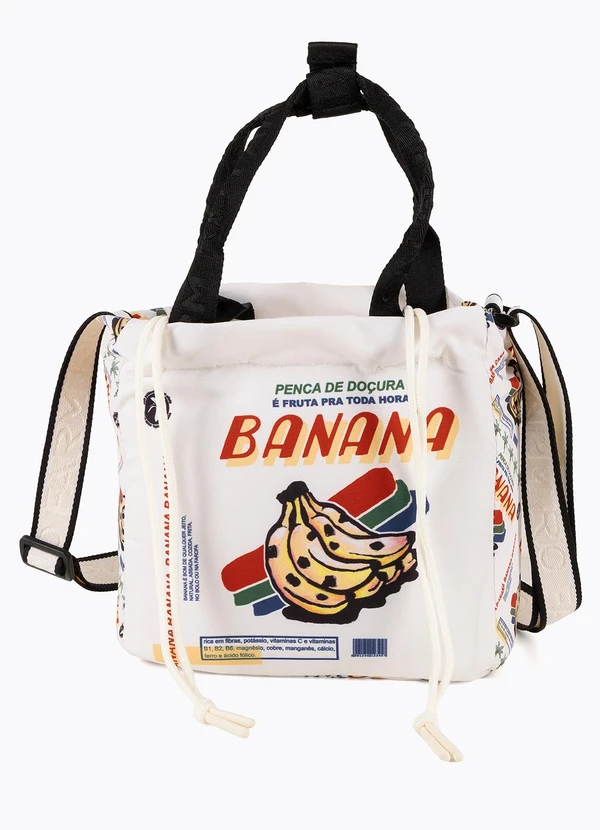 Farm Etc - Lancheira Ziriguidum Banana da Feira Off White