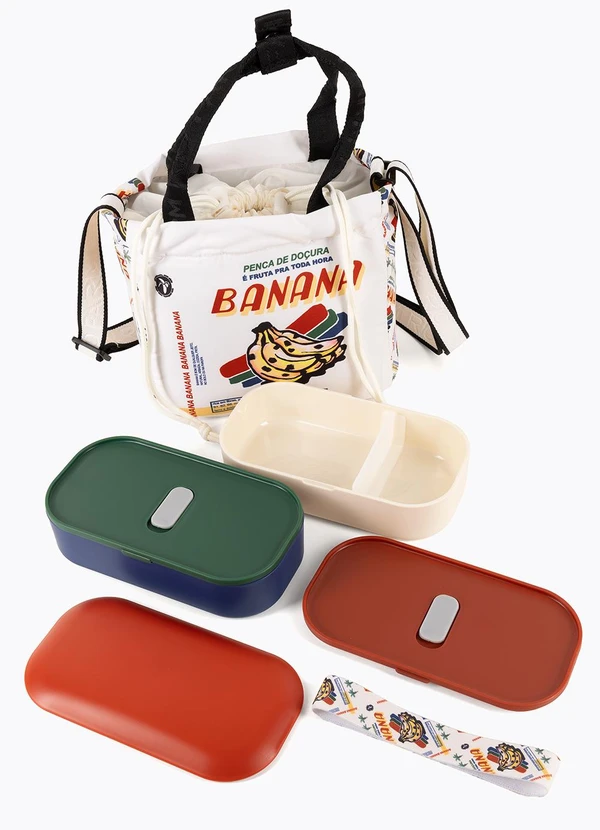 Farm Etc - Lancheira Ziriguidum Banana da Feira Off White 5