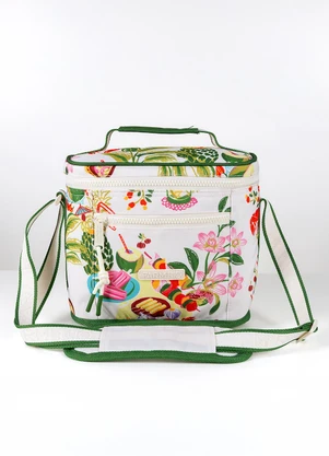 Farm Etc - Mini Cooler Farofa Comida de Praia Off White - FARM ETC