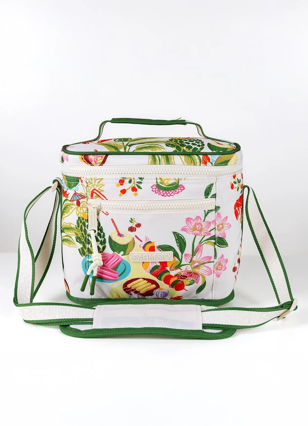 Farm Etc - Mini Cooler Farofa Comida de Praia Off White