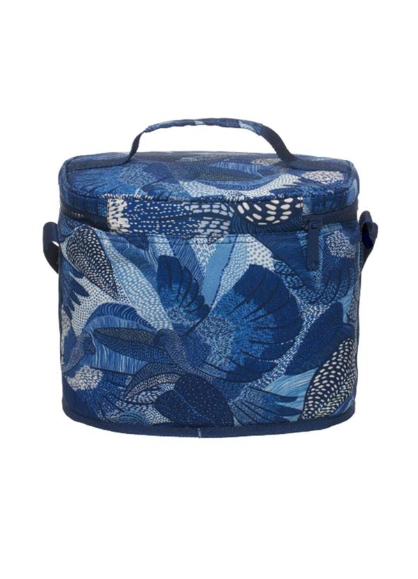 Farm Etc - Mini Cooler Farofa Dotted Macaws Azul 4