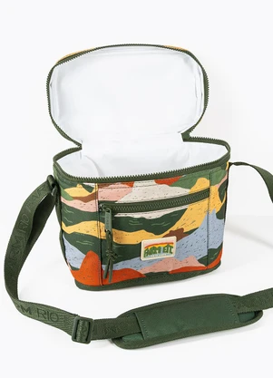Farm Etc - Mini Cooler Farofa Relevo Carioca Verde - FARM ETC