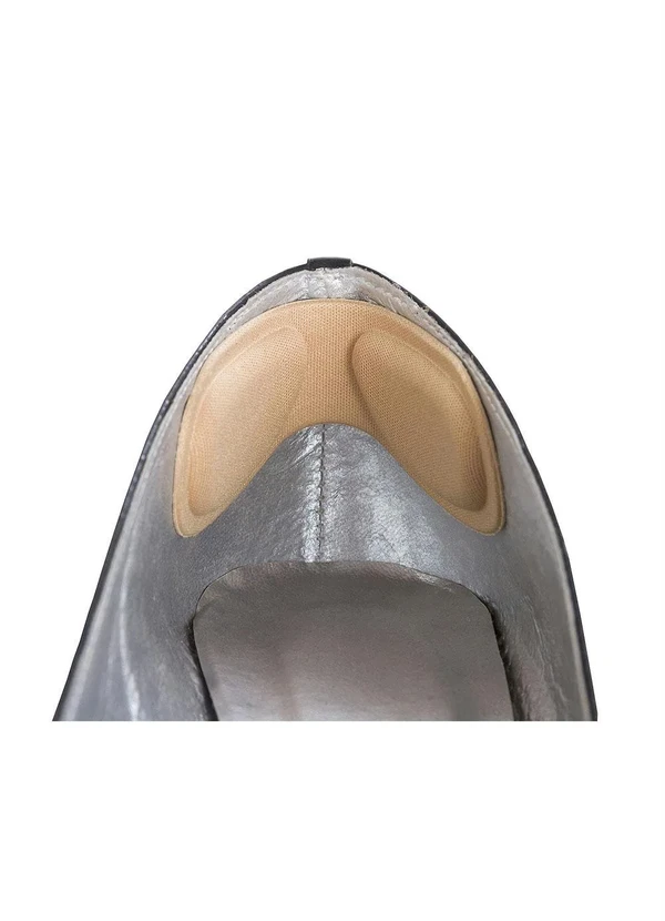 Lar e Lazer - Par Protetores de Calcanhar Bege 3