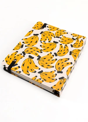 Farm Etc - Planner Bossa Banana Preto - FARM ETC