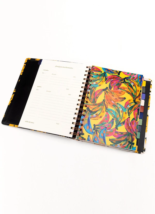 Farm Etc - Planner Bossa Banana Preto 5