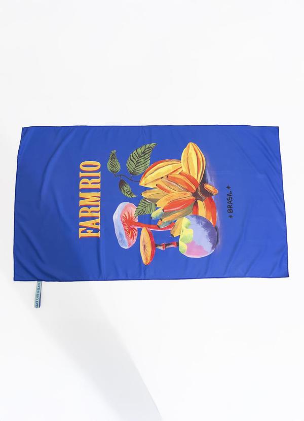 Farm - Toalha Tchibum Arco Iris Bananamix Azul 3