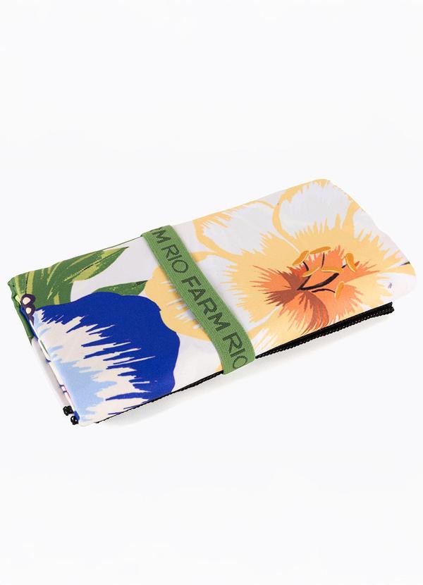 Farm Etc - Toalha Tchibum Floral Tropical Bege