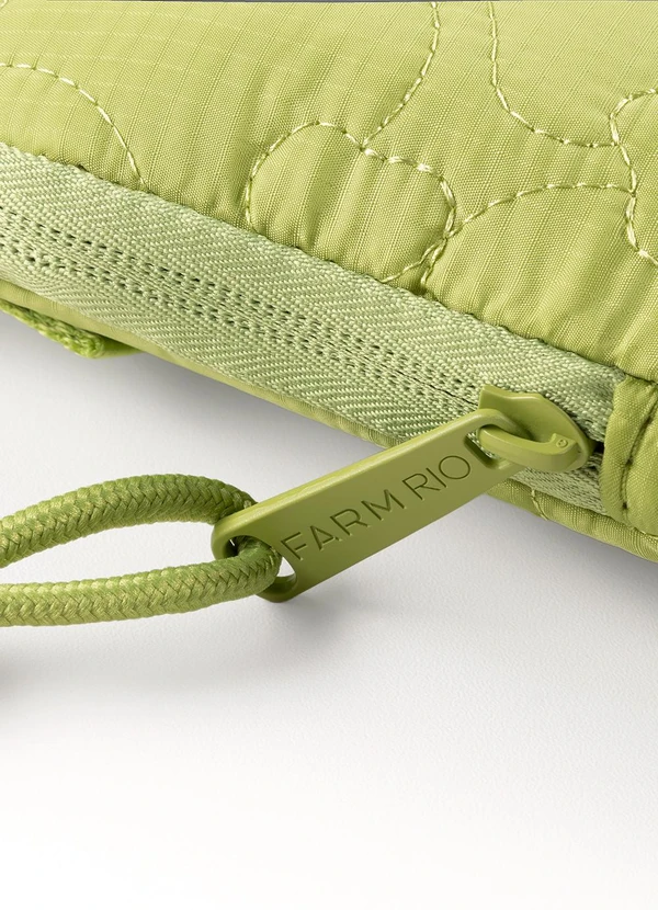 Farm Etc - Bolsa Arpoador Puffer Verde 4