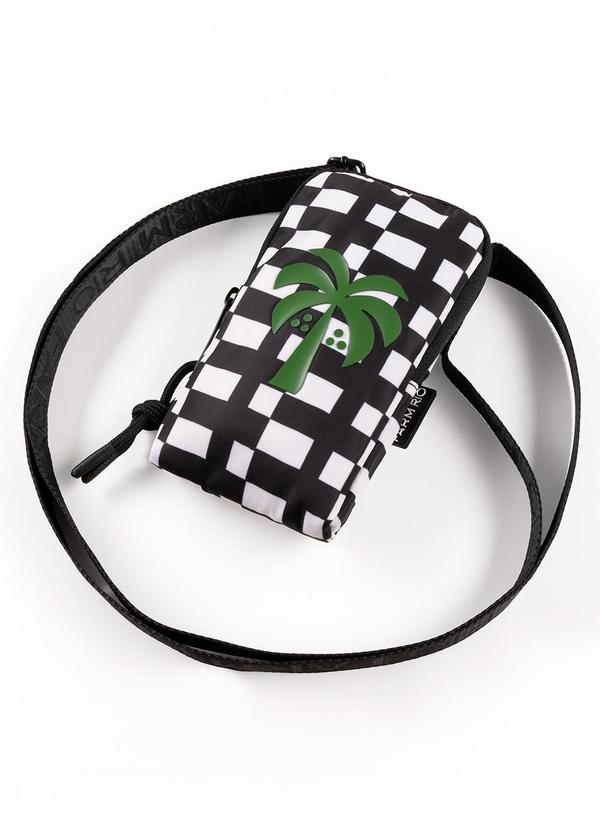 Farm Etc - Bolsa Arpoador Sonho Gráfico Preto