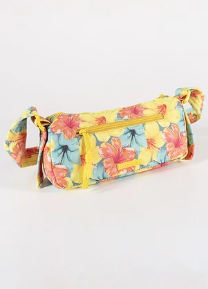 Farm Etc - Bolsa Baguete Thalia Amarelo - FARM ETC