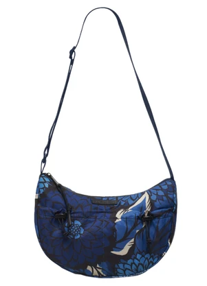 Farm Etc - Bolsa Banana Floral Vintage Azul - FARM ETC