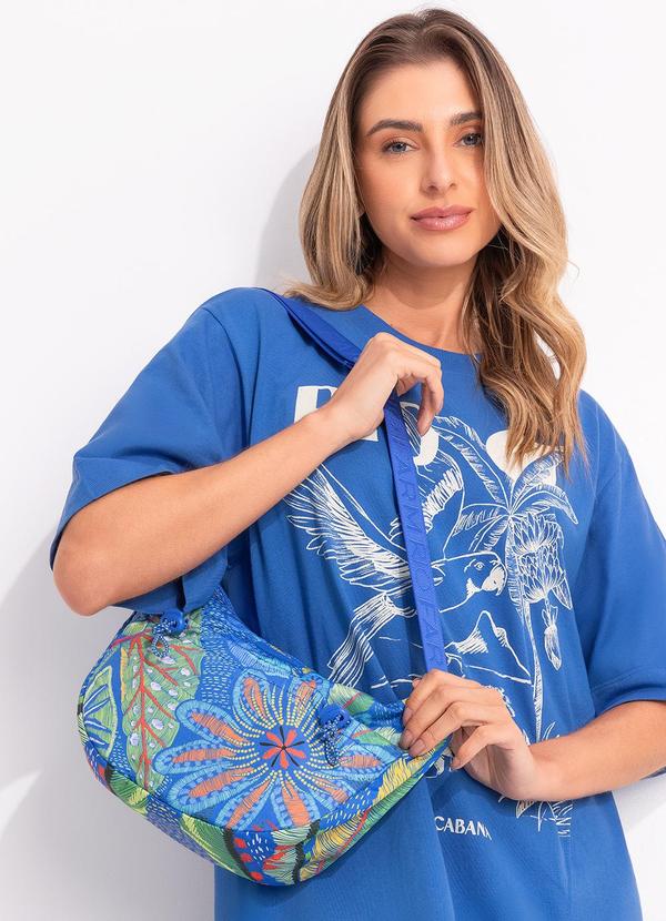 Farm Etc - Bolsa Banana P Tapete de Tucano Azul