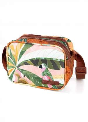 Farm Etc - Bolsa Chamego Rio de Mosaico Rosa - FARM ETC