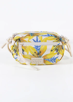 Farm Etc - Bolsa Chuchu Floral Sara Off White - FARM ETC