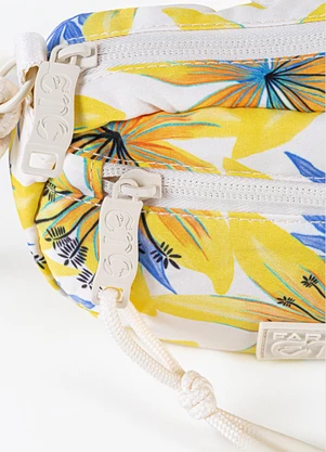 Farm Etc - Bolsa Chuchu Floral Sara Off White - FARM ETC