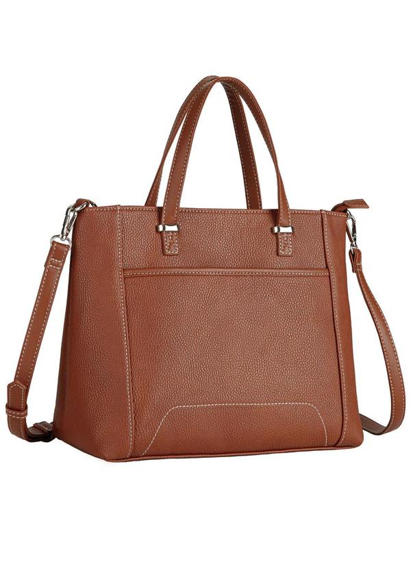 Rovitex - Bolsa com Alça Tiracolo Romovivel Marrom