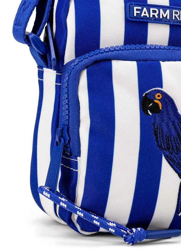 Farm Etc - Bolsa da Gema Arara Listrado Azul 3
