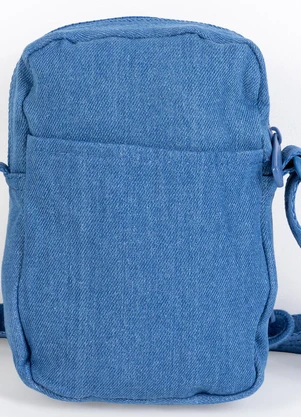 Farm Etc - Bolsa da Gema Jeans Lenço Tropical Azul - FARM ETC