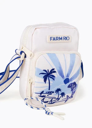 Farm Etc - Bolsa da Gema Peixe Tropical Off White - FARM ETC
