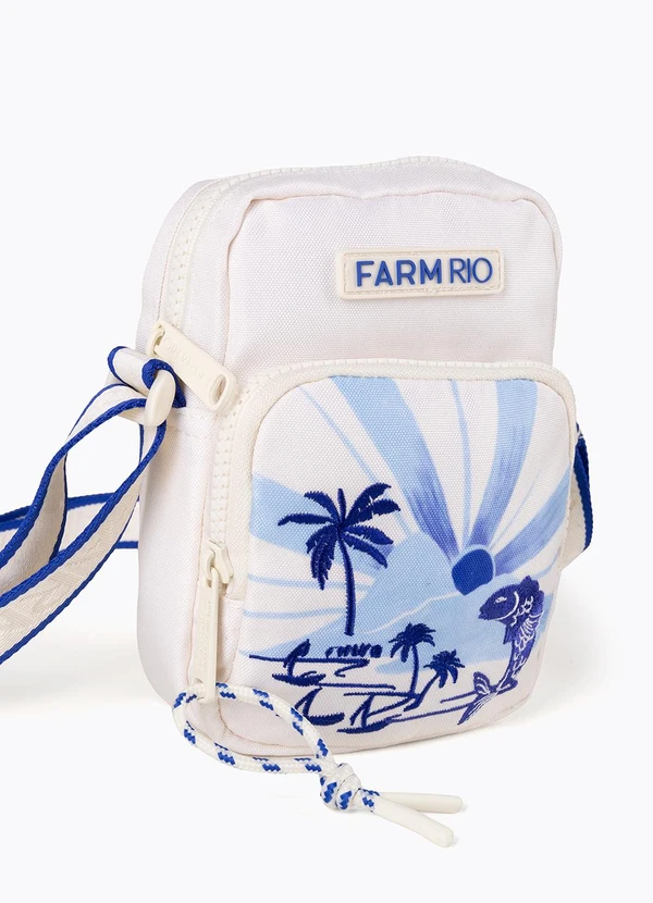 Farm Etc - Bolsa da Gema Peixe Tropical Off White