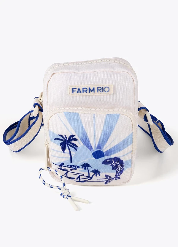 Farm Etc - Bolsa da Gema Peixe Tropical Off White 3