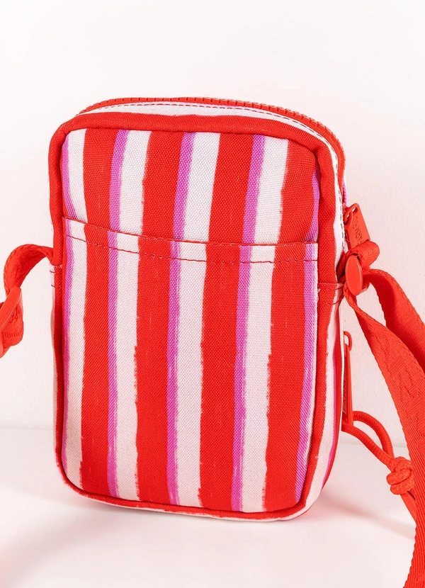 Farm Etc - Bolsa da Gema Silk Caju Listrado Rosa 2