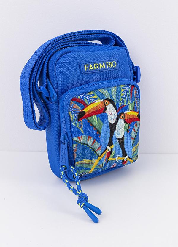 Farm Etc - Bolsa da Gema Tapete de Tucano Azul