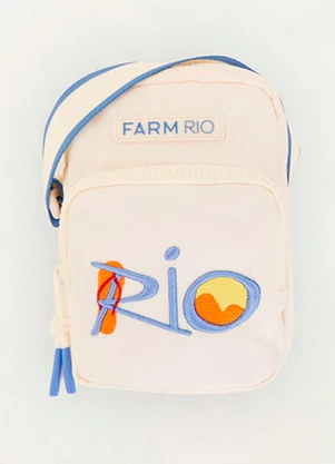Farm Etc - Bolsa da Gema Tipográfico Off White - FARM ETC