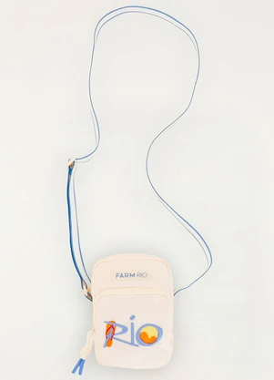 Farm Etc - Bolsa da Gema Tipográfico Off White - FARM ETC