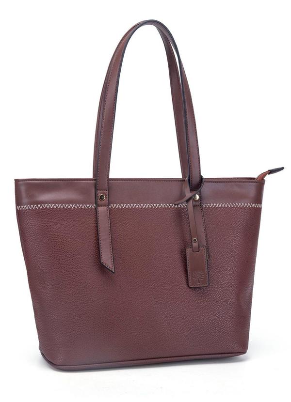 Rovitex - Bolsa de Ombro Feminina Marrom