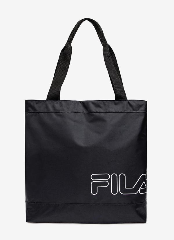 Fila - Bolsa de Ombro Unisex Tote Active Preto 3