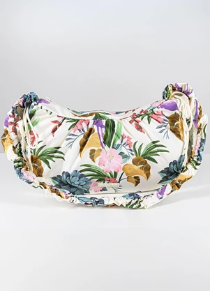 Farm - Bolsa Dunas Midnight Macaw Off White - FARM