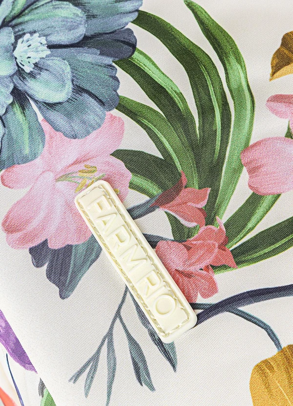 Farm - Bolsa Dunas Midnight Macaw Off White 3