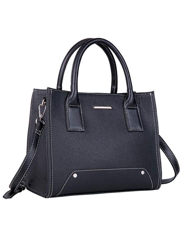 Rovitex - Bolsa Feminina Estruturada Alice Palucci Preto