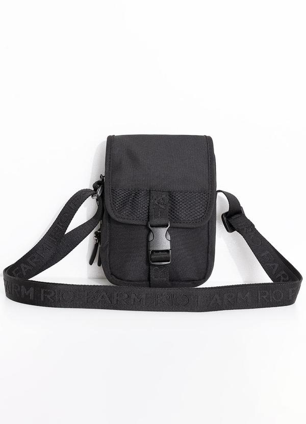 Farm Etc - Bolsa Fervo Banana Flora Preto
