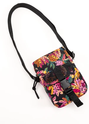 Farm Etc - Bolsa Fervo Flor de Banana Preto - FARM ETC