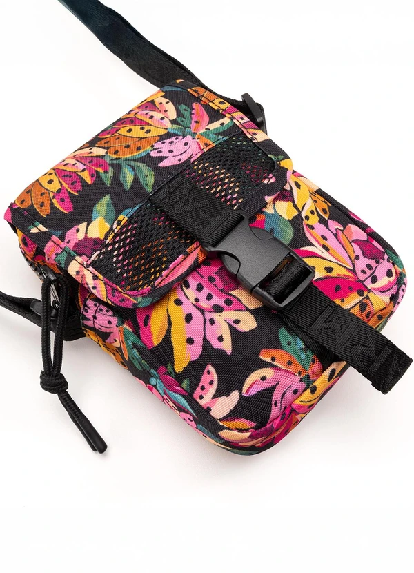 Farm Etc - Bolsa Fervo Flor de Banana Preto 2