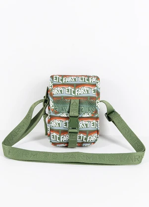 Farm Etc - Bolsa Fervo Trilha Tipográfico Verde - FARM ETC