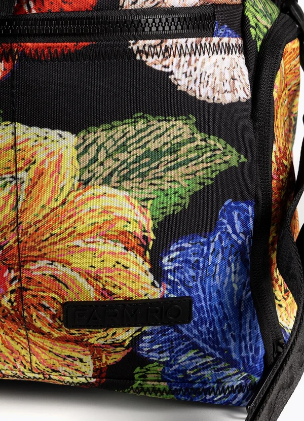 Farm Etc - Bolsa Findi Floral Paraíso Preto 3
