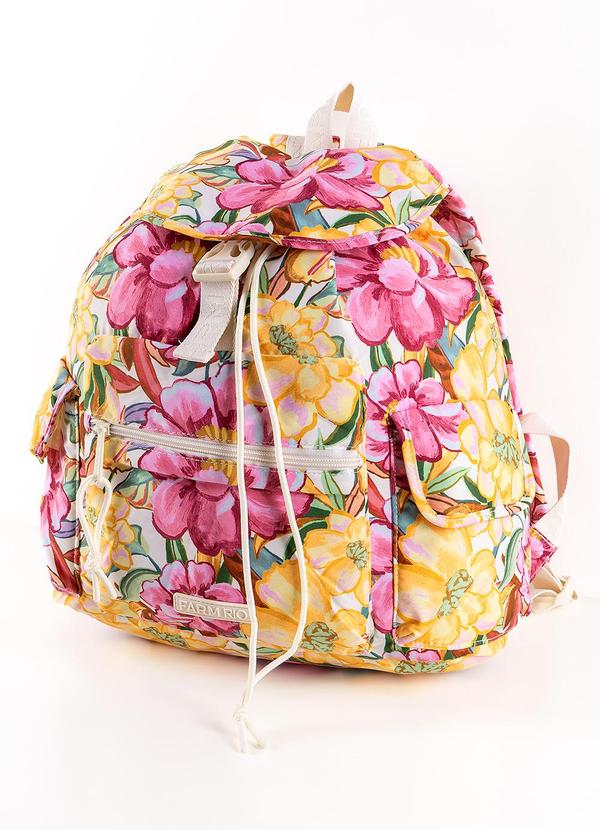 Farm Etc - Bolsa Pipoca Folhagem de Inverno Off White