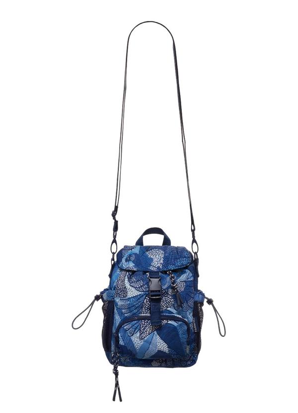 Farm - Bolsa Pipoquinha Dotted Macaws Azul