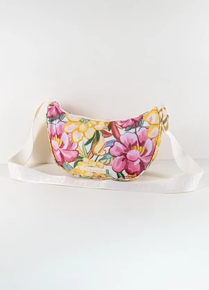 Farm Etc - Bolsa Rio Folhagem de Inverno Off White - FARM ETC