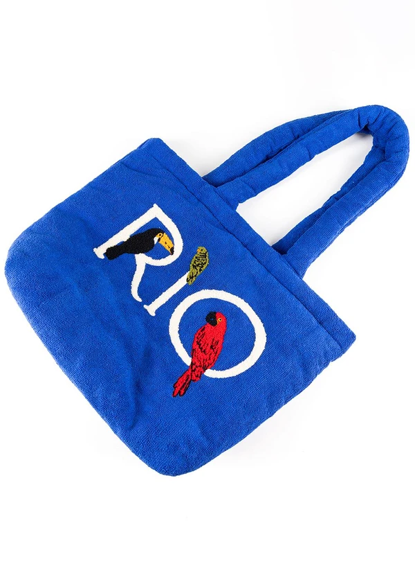 Farm Etc - Bolsa Solzão Rio Mykono Azul 2