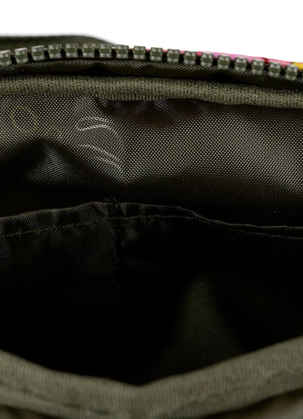 Farm Etc - Bolsa Ziriguidum Painted Flowers Verde 4