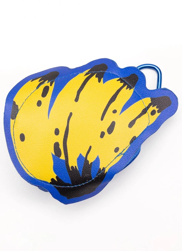 Farm Etc - Bolsinha Me Leva Banana Mix Moldura Azul