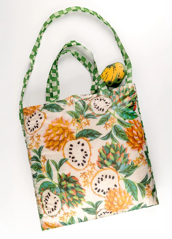 Farm Etc - Bolsinha Me Leva Biriba Carioca Off White