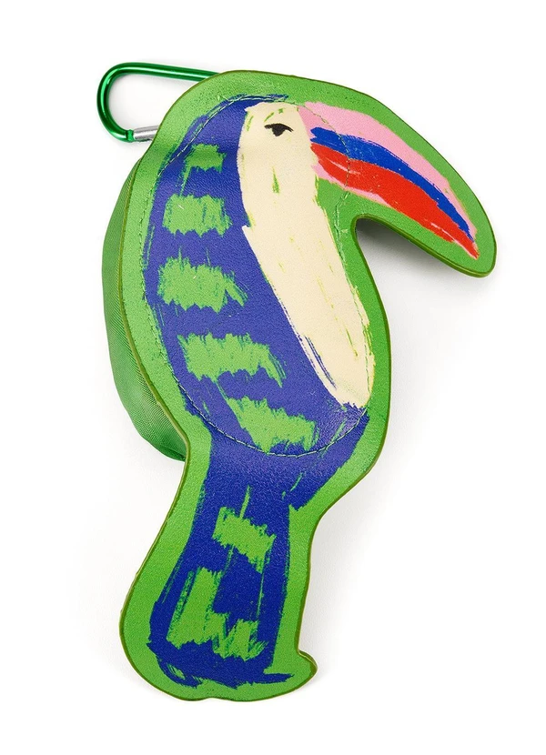 Farm Etc - Bolsinha Me Leva Bosque Pássaros Verde