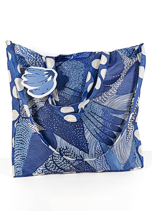 Farm - Bolsinha Me Leva Xilo Tropical Azul