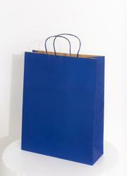 Sacola de Presente Azul 30,5x11,5x38cm - G
